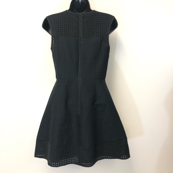 J. CREW perforated a-line dress 00 - Picture 4 of 9